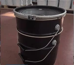 Kavrulmuş Kahve Çekirdeği İçin 25L Kapaklı Metal Kova